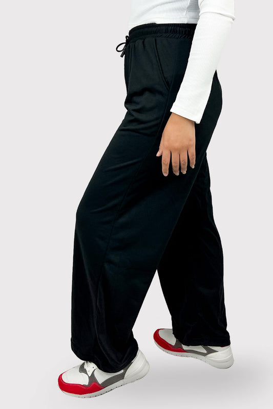 سويت بانتس بأرجل واسعة أسود