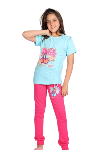 Set of 2 Pieces Girl's Pyjama