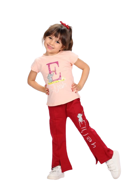 Set of 2 Pieces Girl's Pyjama