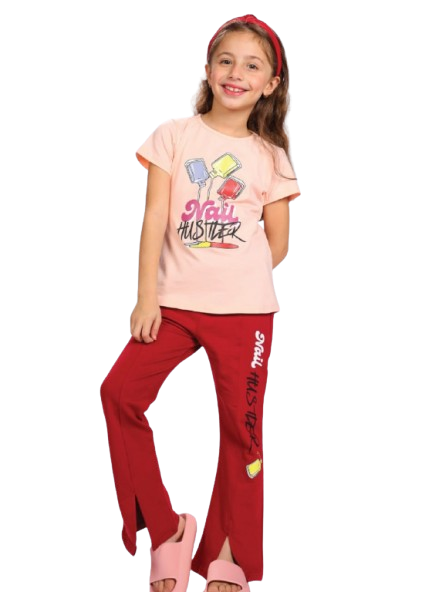Set of 2 Pieces Girl's Pyjama