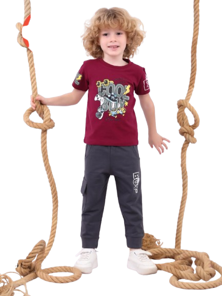 Set of 2 Pieces Boys's Pyjama