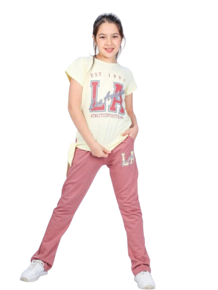 Set of 2 Pieces Girl's Pyjama