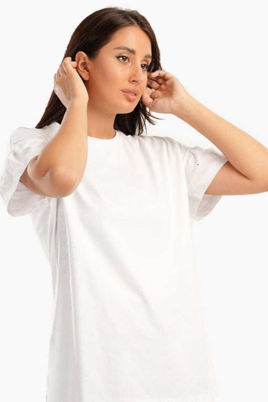 بلوزة بيجاما بأكمام مكشكشة