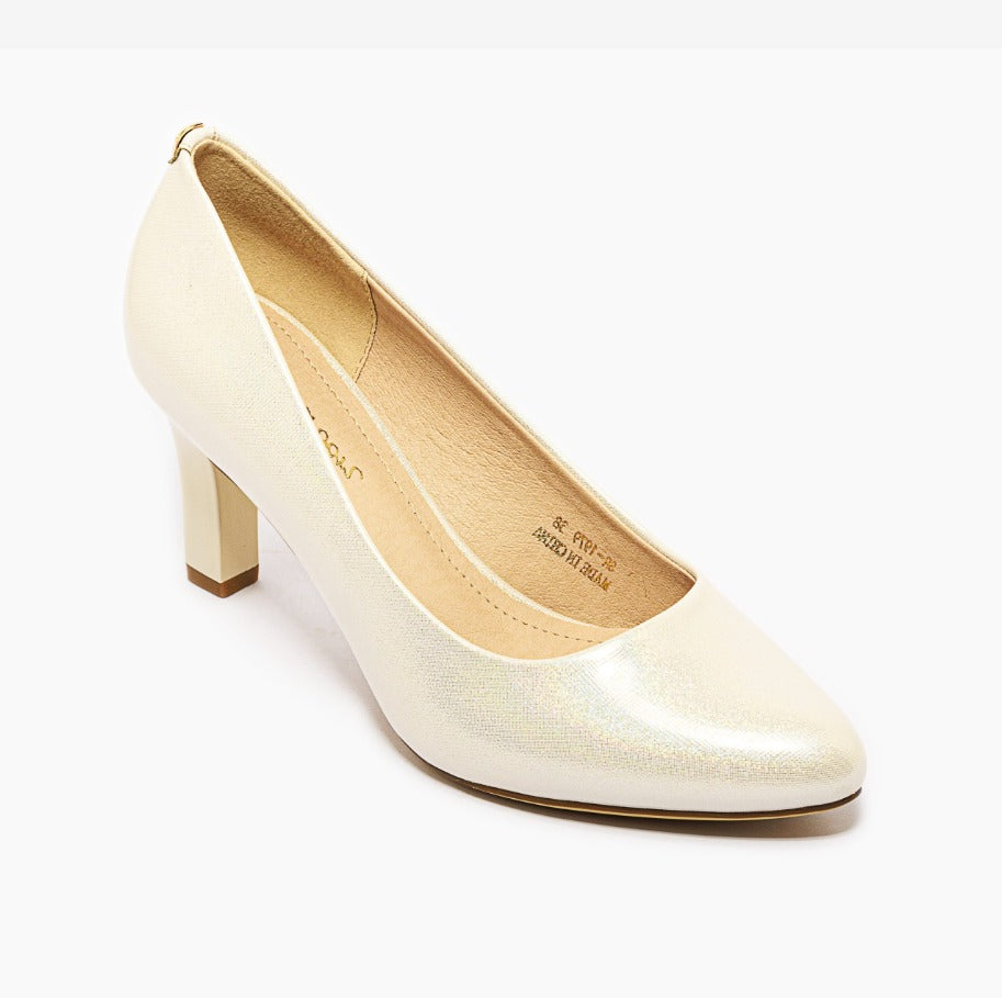 Solid Stiletto High Heels