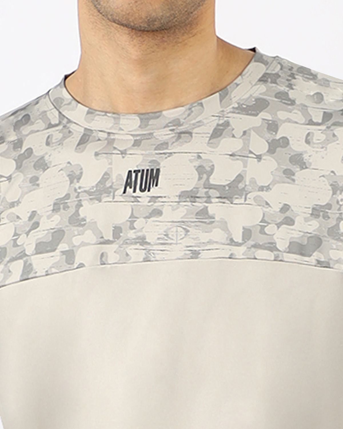 Light Gray Long Sleeve Fitness Top