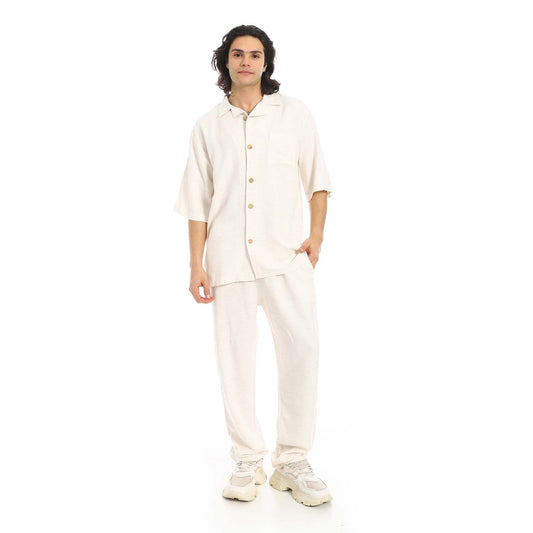 Short Sleeves Shirt & Pants Set