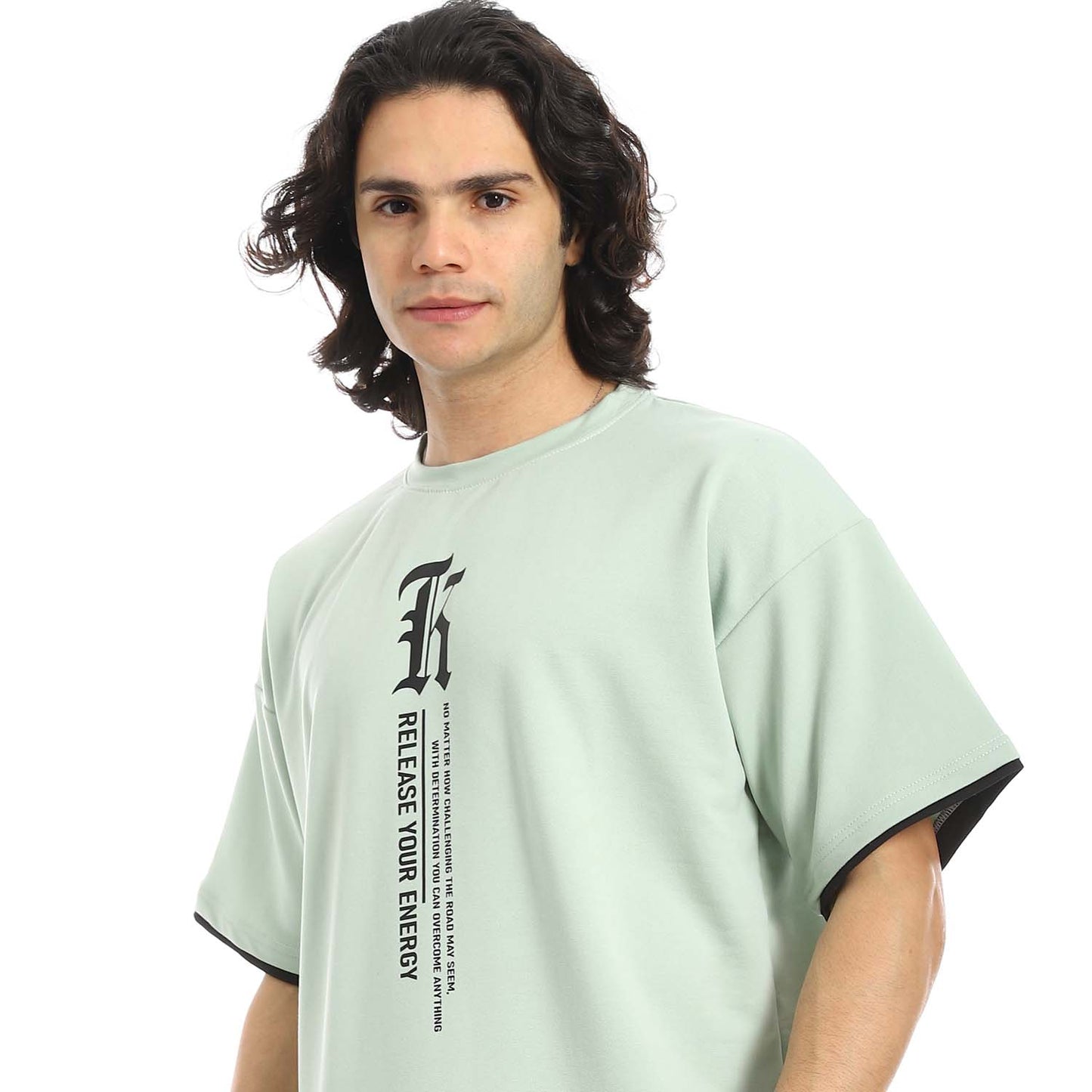 Printed T-Shirt & Shorts Set