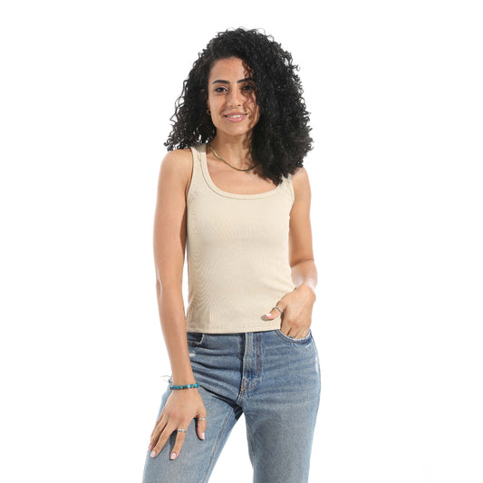 Sleeveless Derby Tank Top