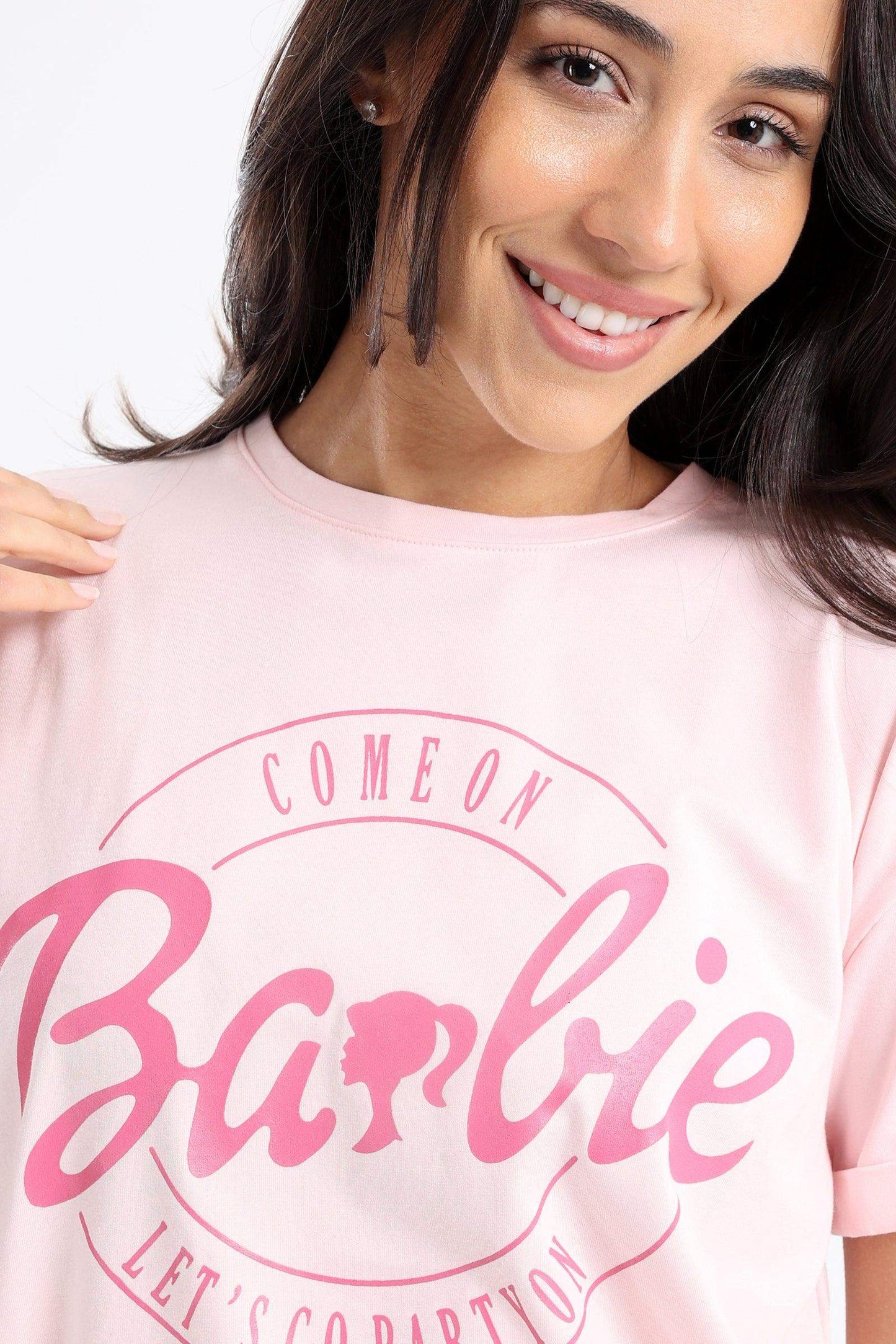 Barbie Printed Lounge T-Shirt - Carina - ??’????????ñ??�ÿ??ƒ?ÿ????