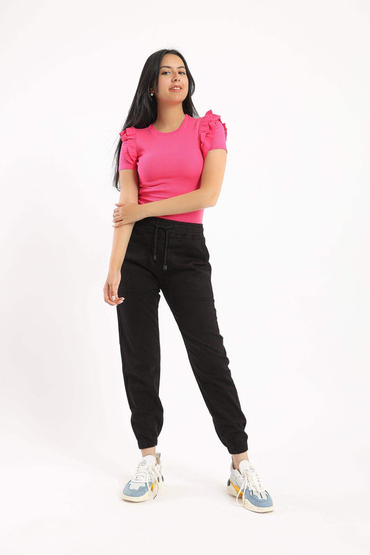 Basic Bodysuit with Ruffles - Carina - ??’????????ñ??�ÿ??ƒ?ÿ????