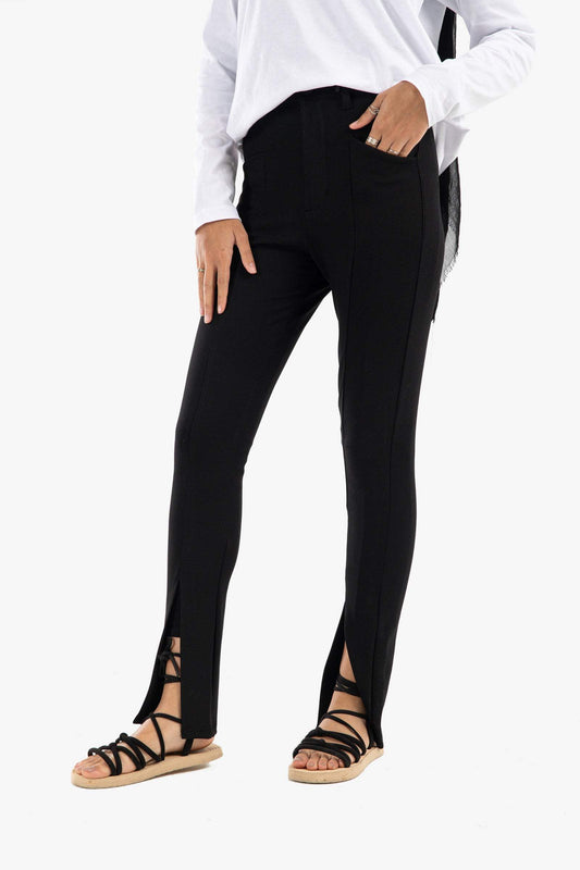 Black Jersey Skinny Pants - Carina - ??’????????ñ??�ÿ??ƒ?ÿ????