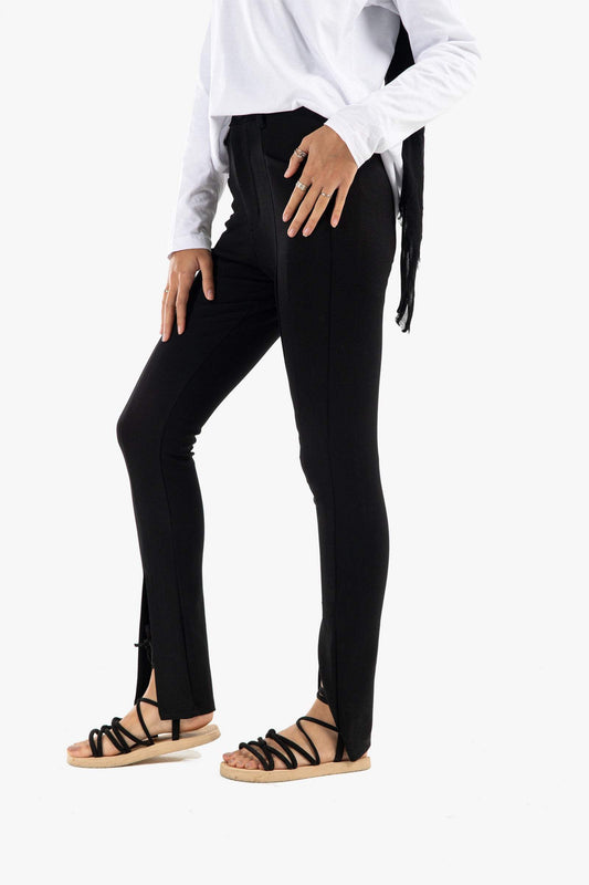 Black Jersey Skinny Pants - Carina - ??’????????ñ??�ÿ??ƒ?ÿ????
