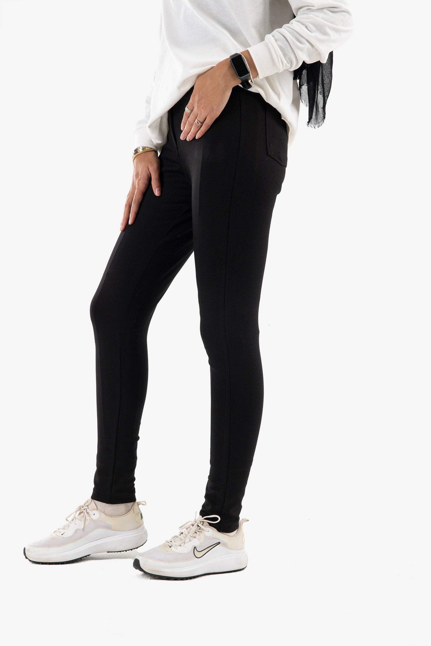Button & Zipper Closure Leggings - Carina - ??’????????√É∆ñ??√ɬØ√Ǭø√ǬΩ√É∆ÿ??Æ’?√É∆ÿ????