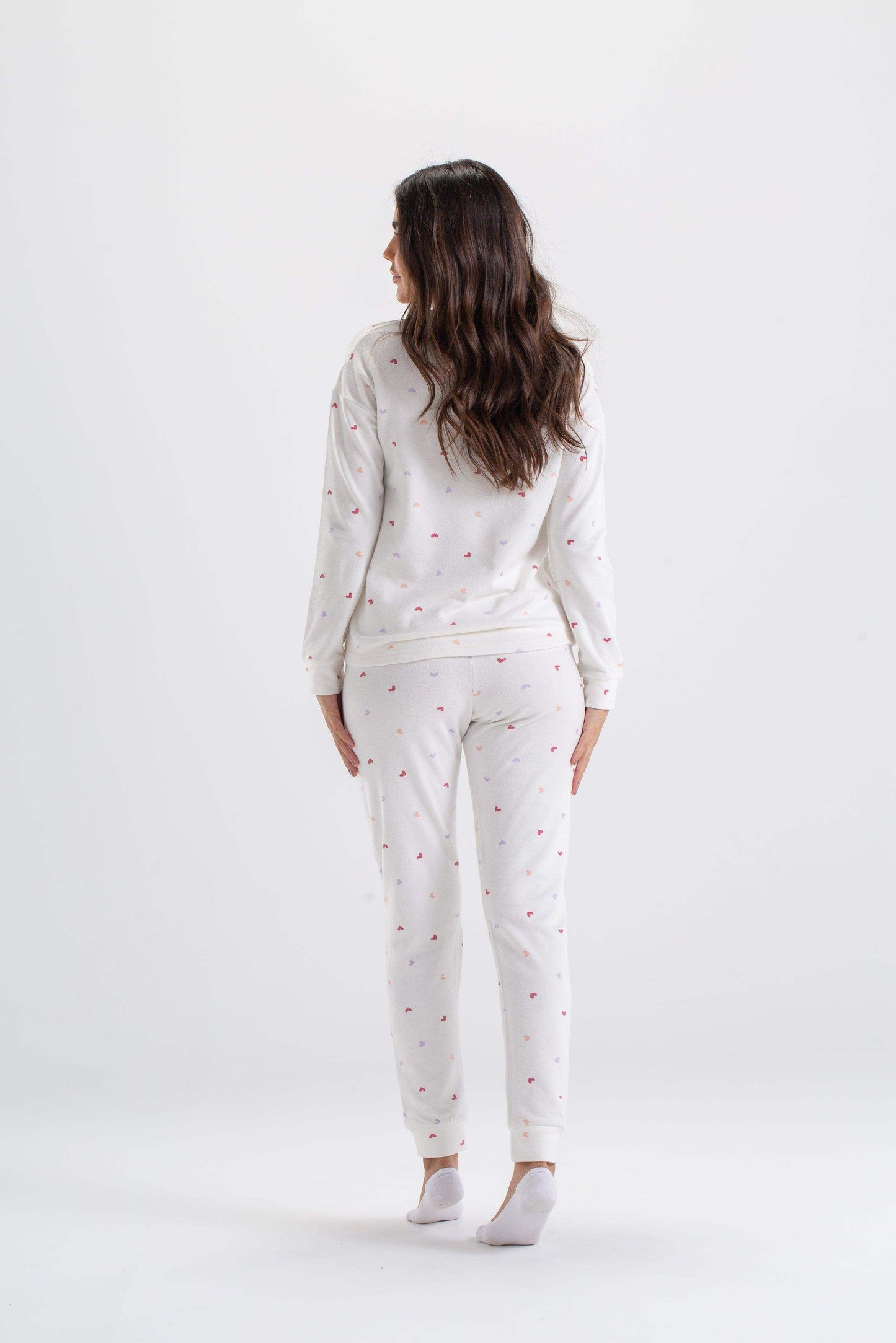 Colored Hearts Pyjama Set