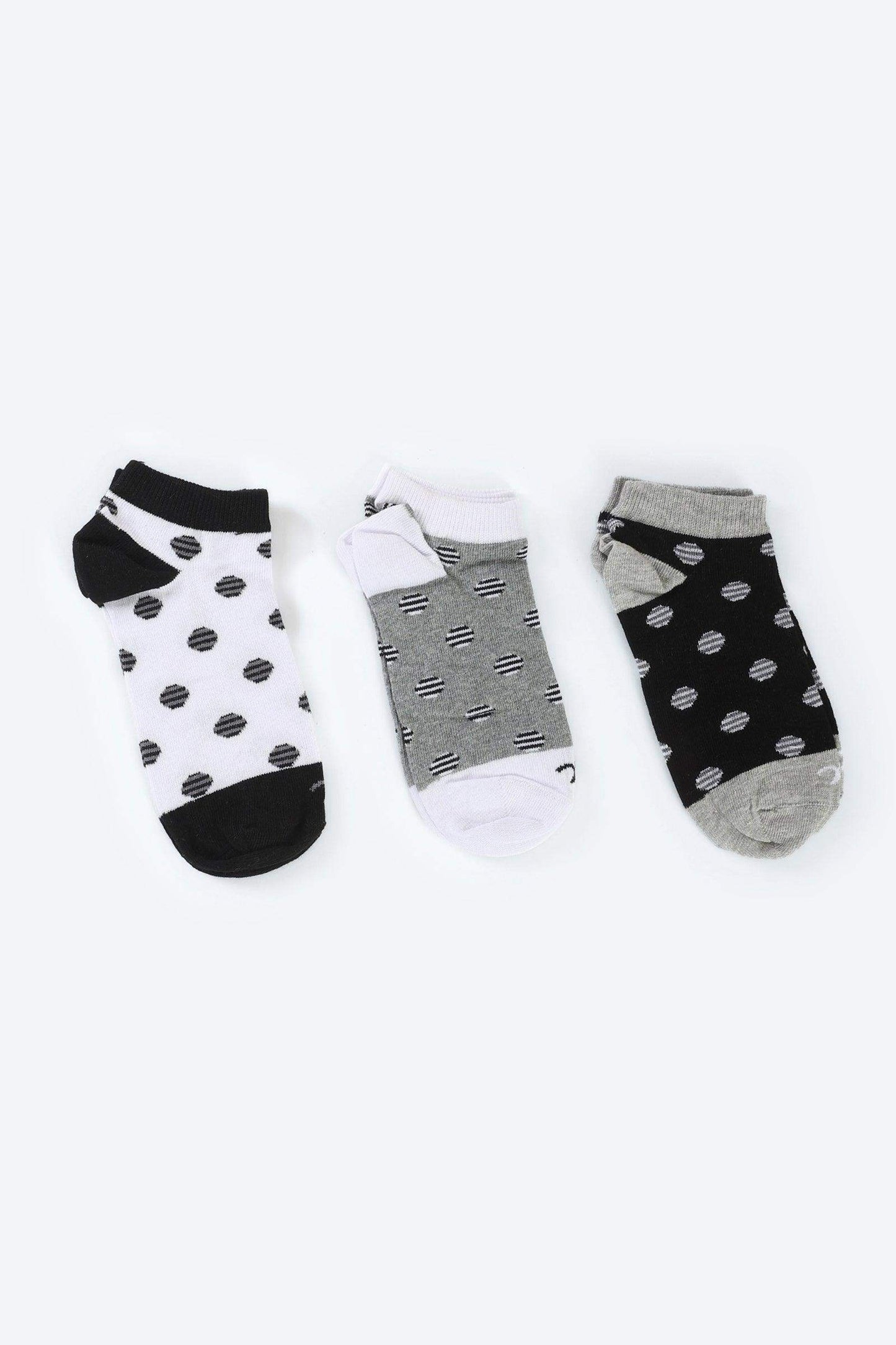 Colored Socks - 3 Pairs - Carina - ??’????????ñ??�ÿ??ƒ?ÿ????