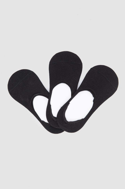 Cotton Solid Socks - 3 Pairs - Carina - ??’????????ñ??�ÿ??ƒ?ÿ????