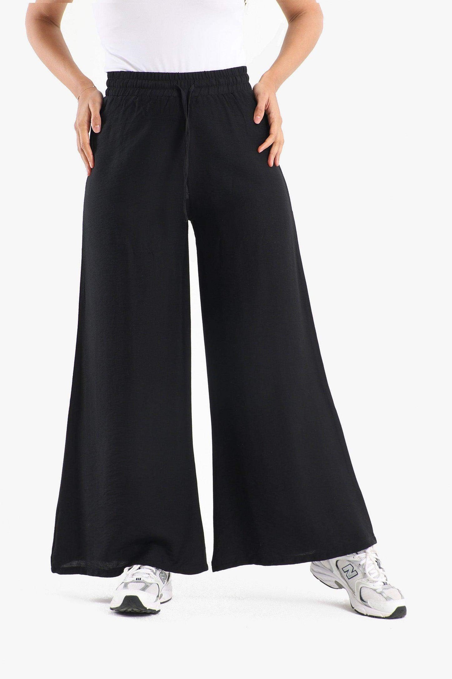 Cotton Wide Leg Lounge Pants - Carina - ??’????????ñ??�ÿ??ƒ?ÿ????