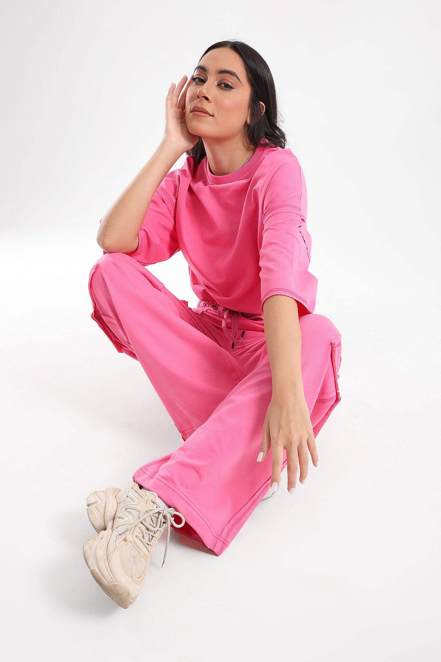 Fuchsia Cotton Lounge Joggers - Carina - ??’????????√É∆ñ??√ɬØ√Ǭø√ǬΩ√É∆ÿ??Æ’?√É∆ÿ????