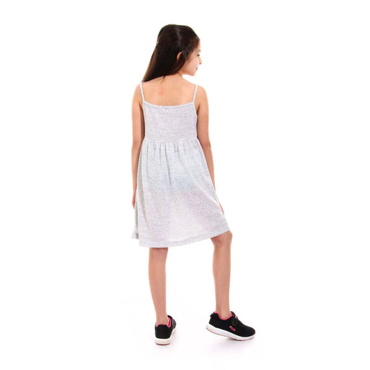 Girls Straps Knee Length Dress