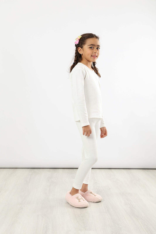 طقم ملابس داخلية حرارية للبنات