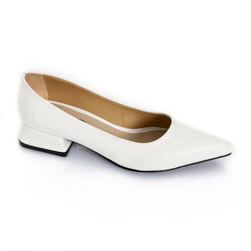 Pointed Toe Wide Heel Shoes