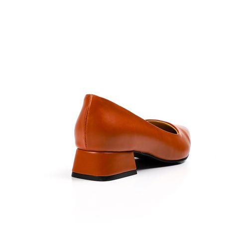 Pointed Toe Wide Heel Shoes
