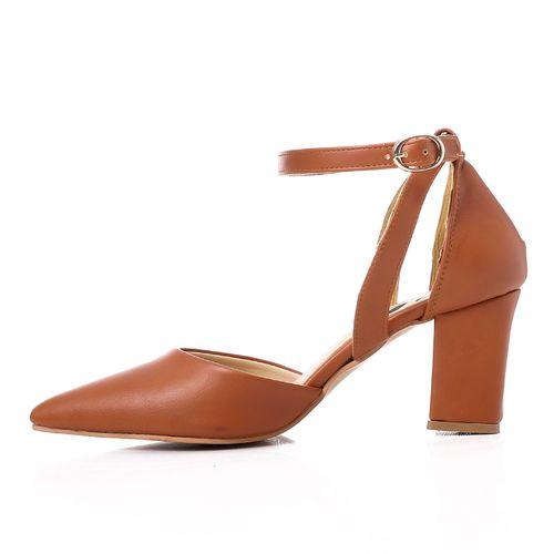 Havana Pointed Toecap Heeled Shoes