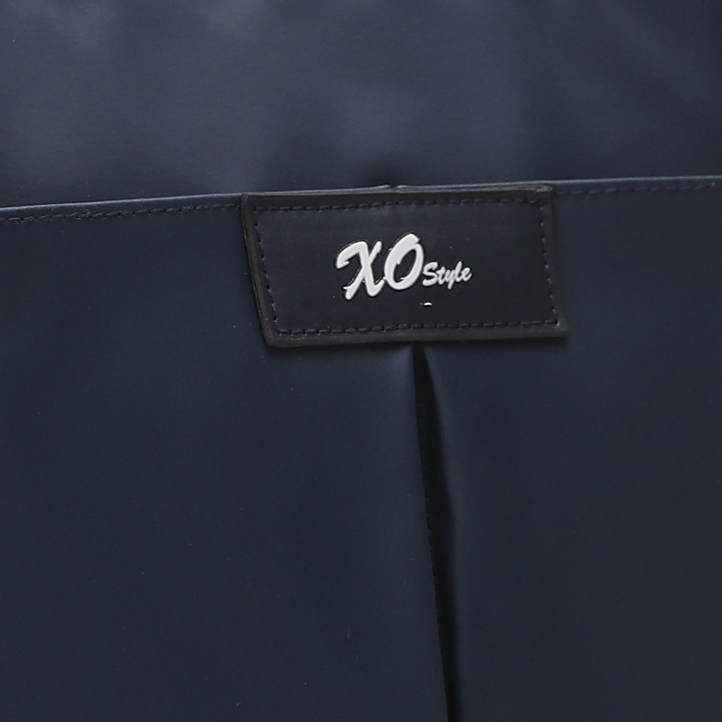 Navy Casual Shoulder Tote Bag