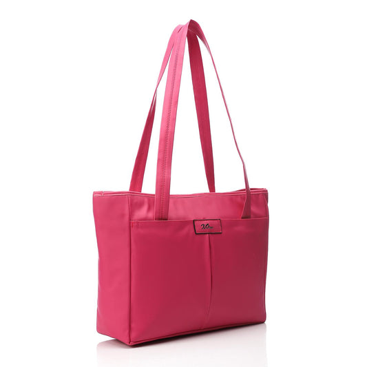 Hot Pink Casual Shoulder Tote Bag