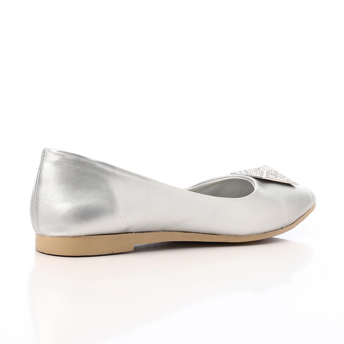 Upper Rhinestone Detail Ballerina Shoes