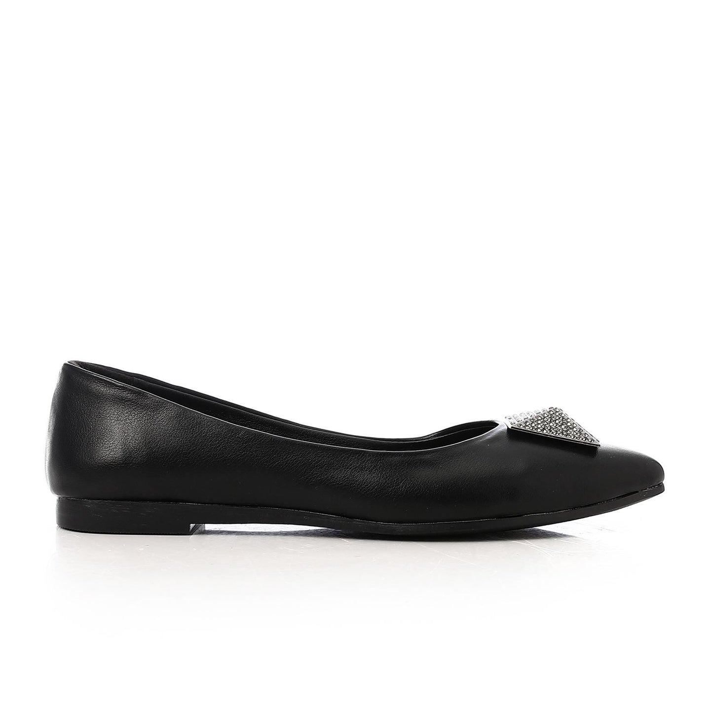Upper Rhinestone Detail Ballerina Shoes