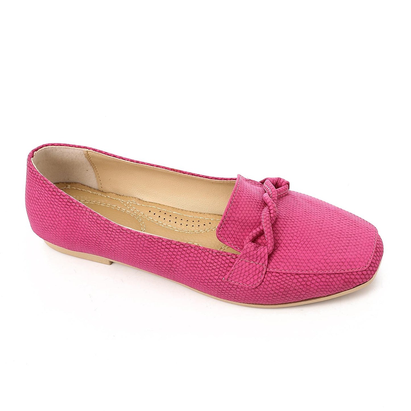 Hot Pink Flat Loafer