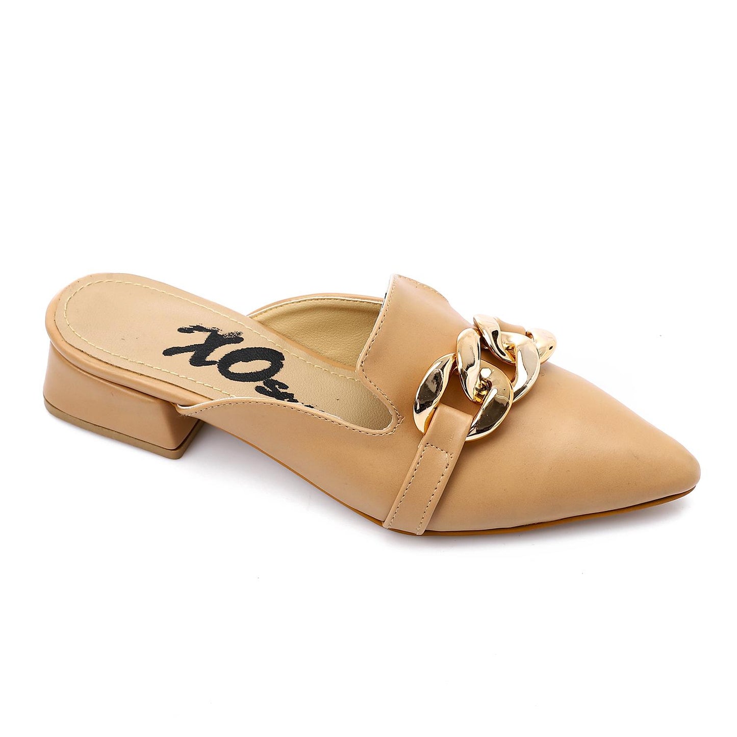 Camel Chain Detail Mules