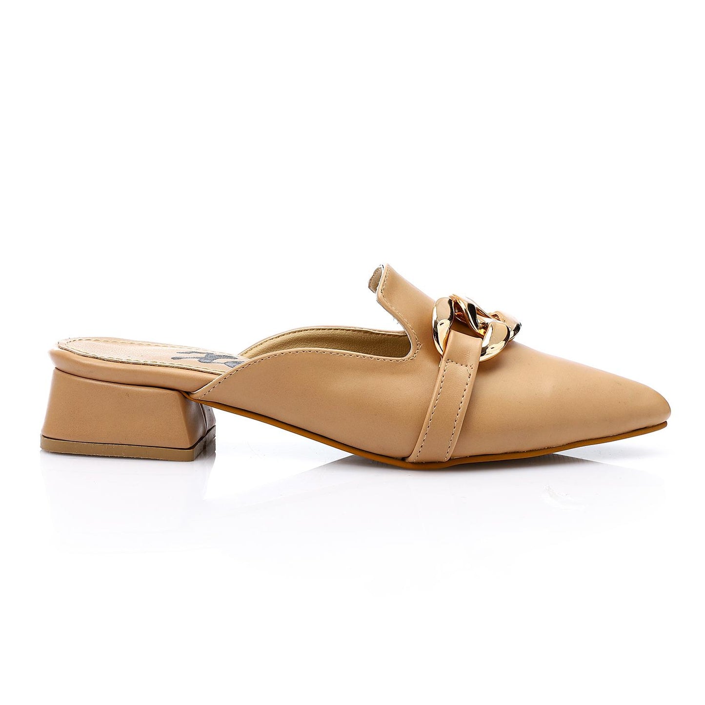 Camel Chain Detail Mules
