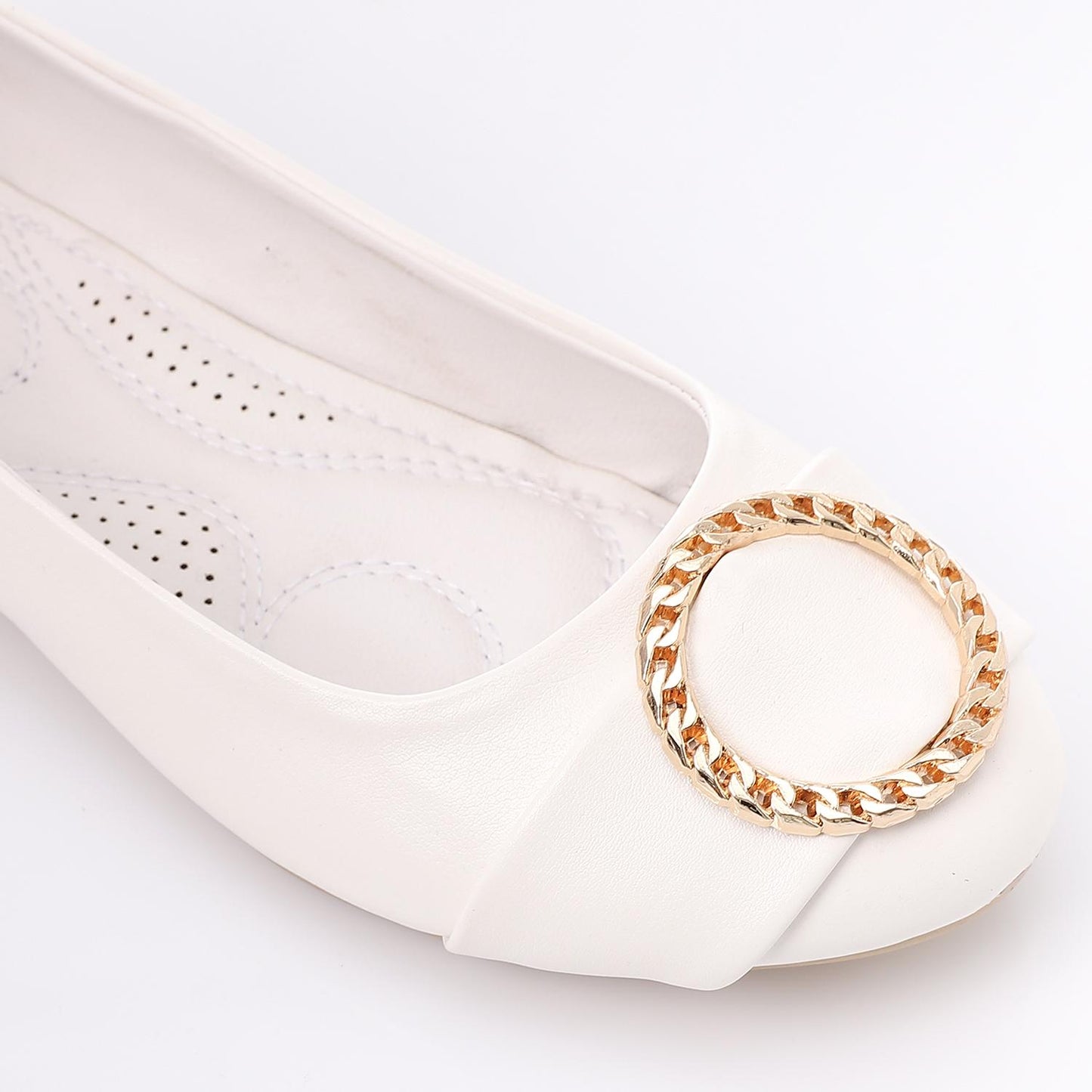 Upper Metal Detailing Ballerina