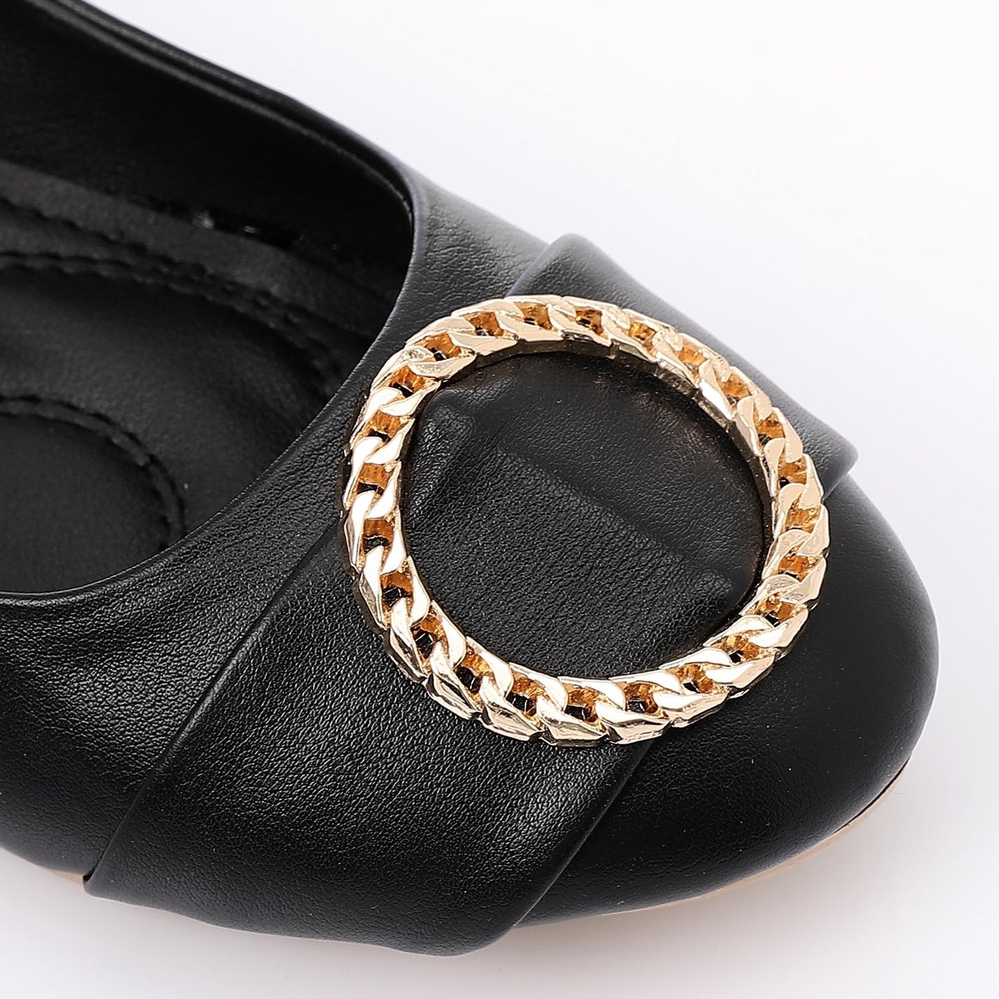 Upper Metal Detailing Ballerina