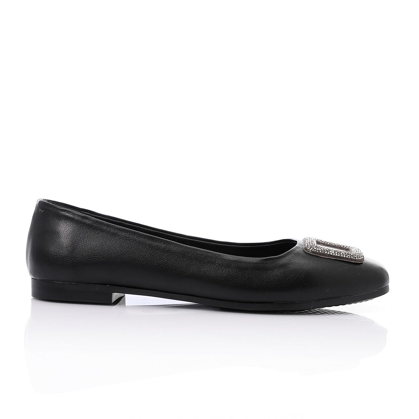 Strass Detail Soiree Flat Shoes