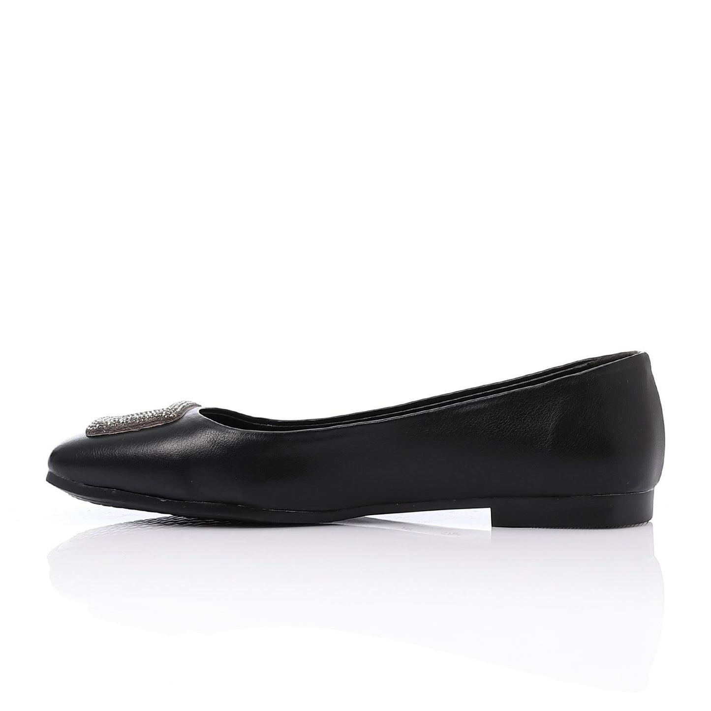 Strass Detail Soiree Flat Shoes