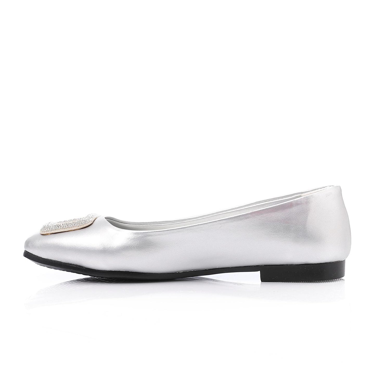 Strass Detail Soiree Flat Shoes