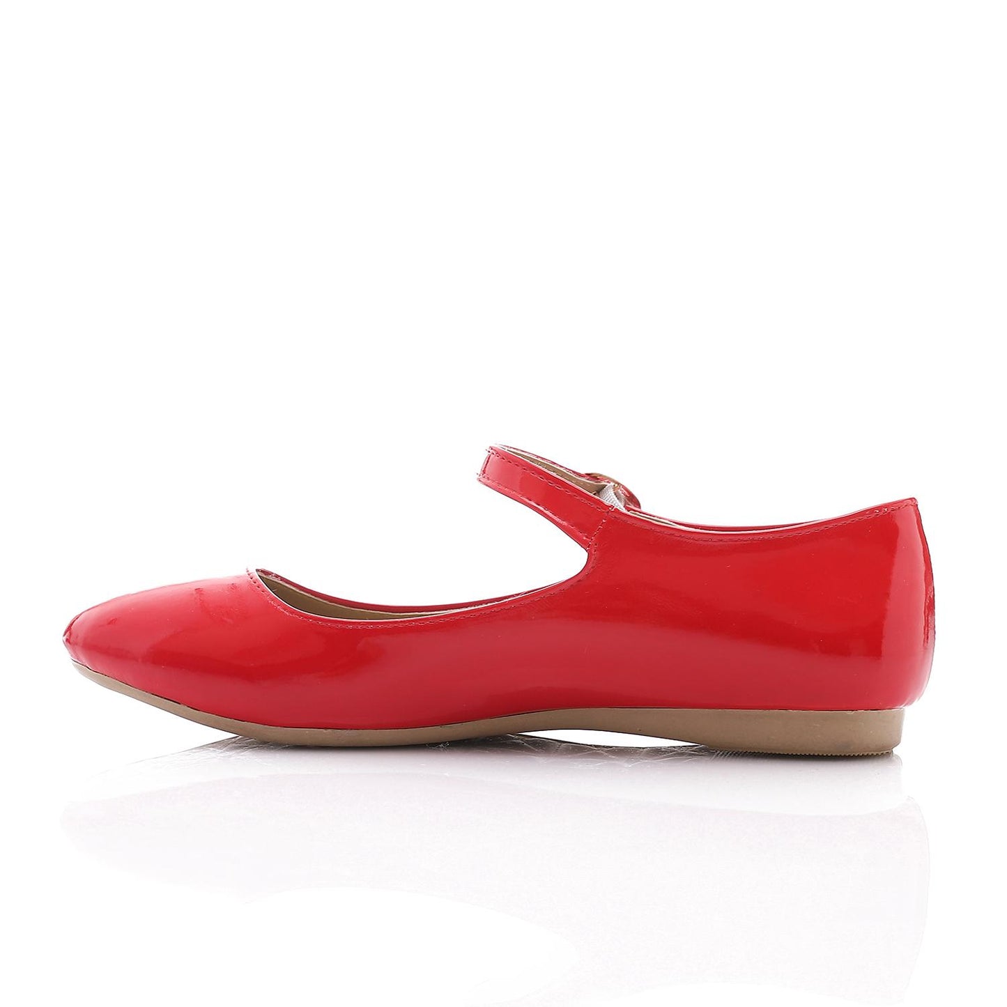 Verneh Side Buckle Round Toe Ballerina