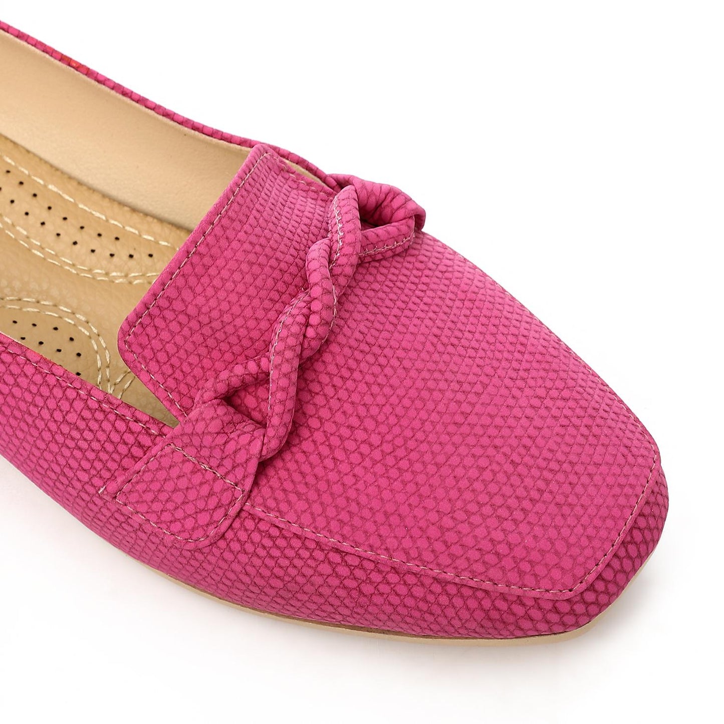 Hot Pink Flat Loafer