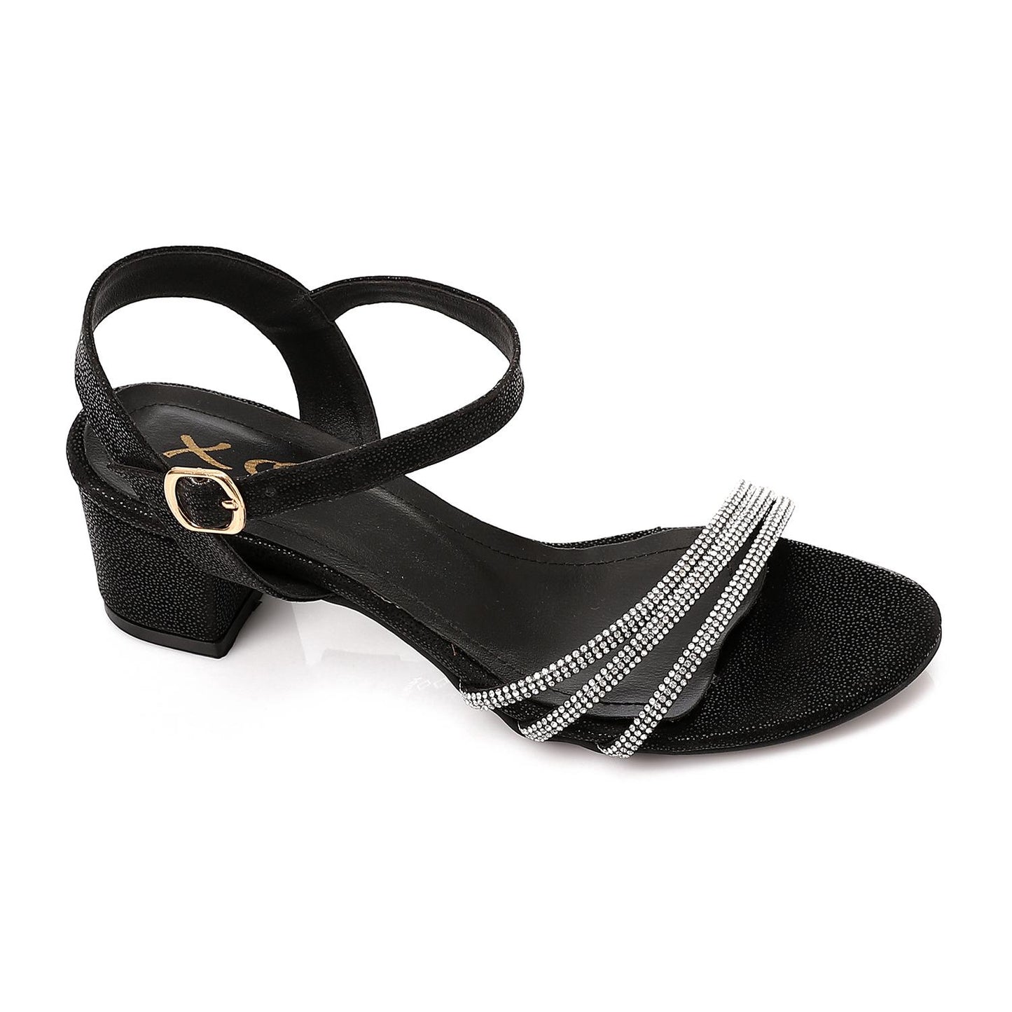 Black Slingback Soiree Sandal