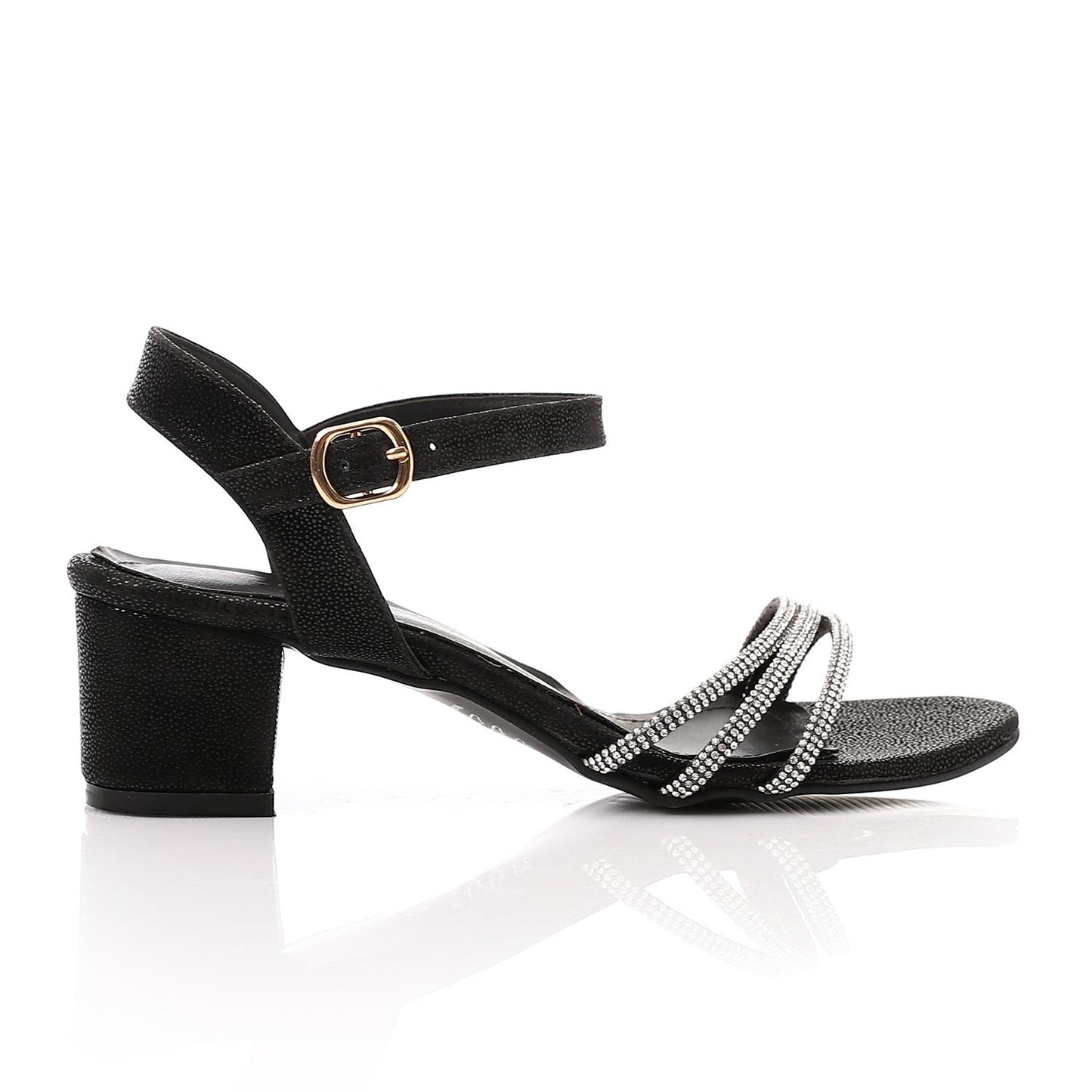 Black Slingback Soiree Sandal