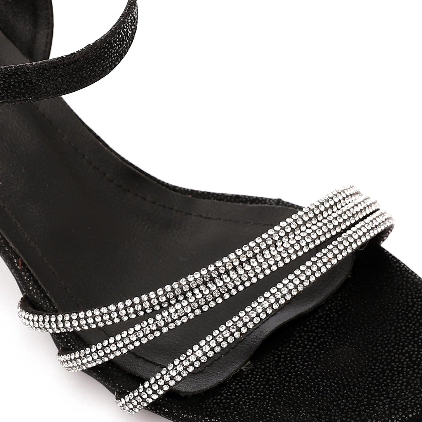Black Slingback Soiree Sandal