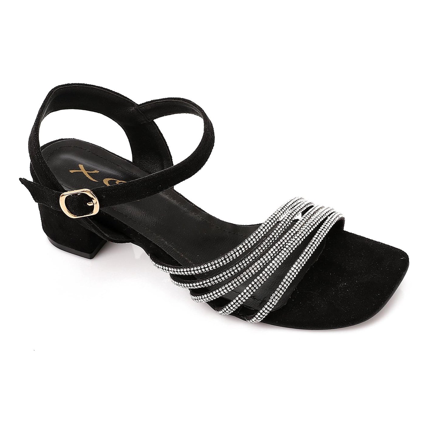 Black Slingback Soiree Heeled Sandal