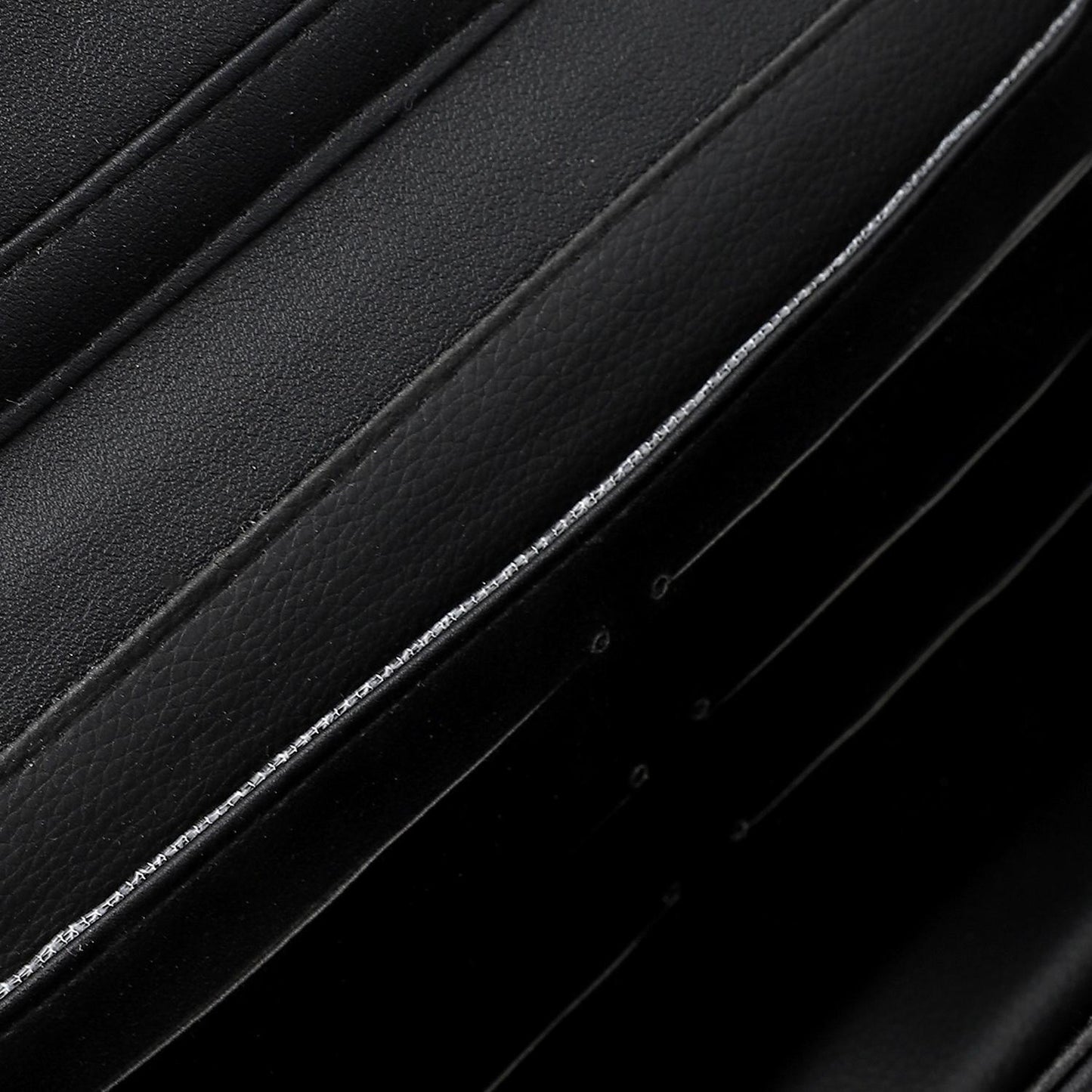 Black Flap Crossbody Bag with Chain