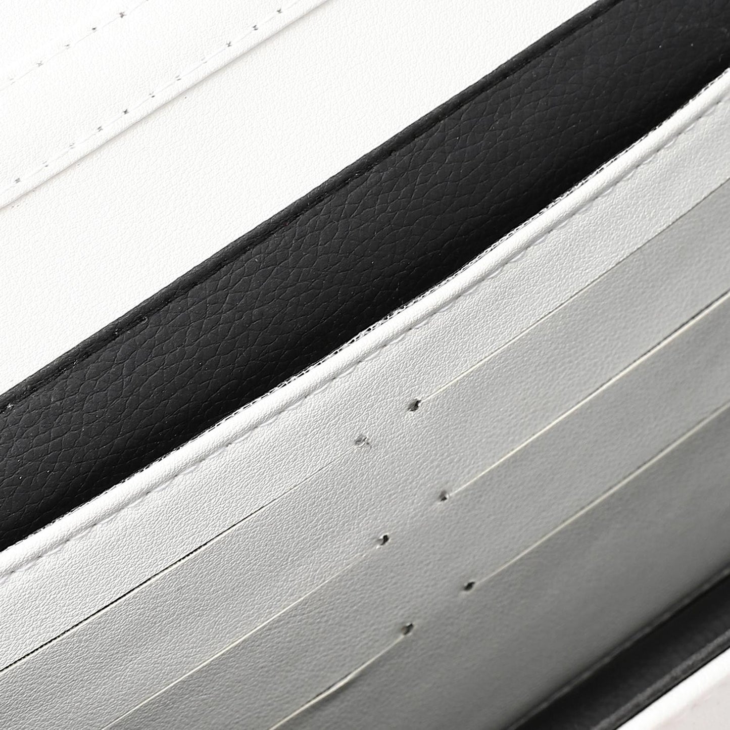 White Flap Crossbody Bag with Chain