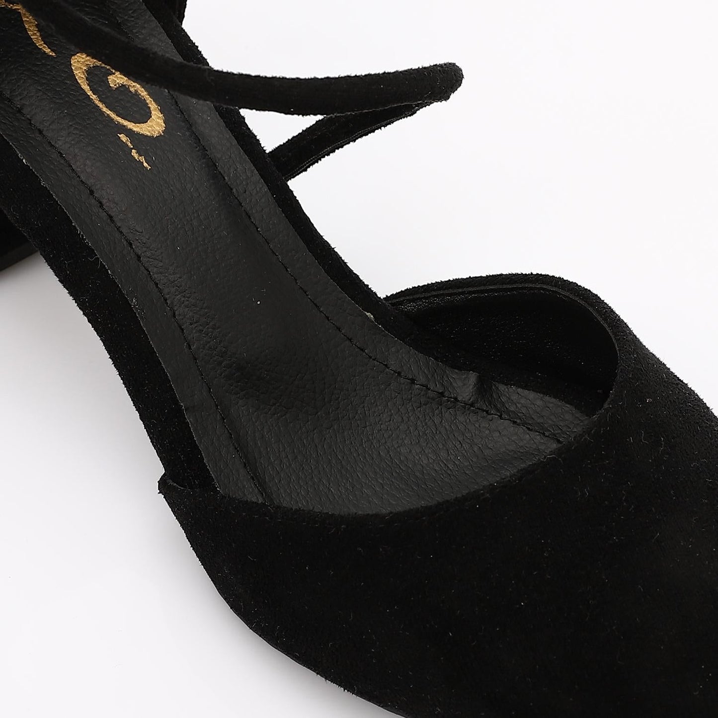 Simple Open Sides Suede Shoes
