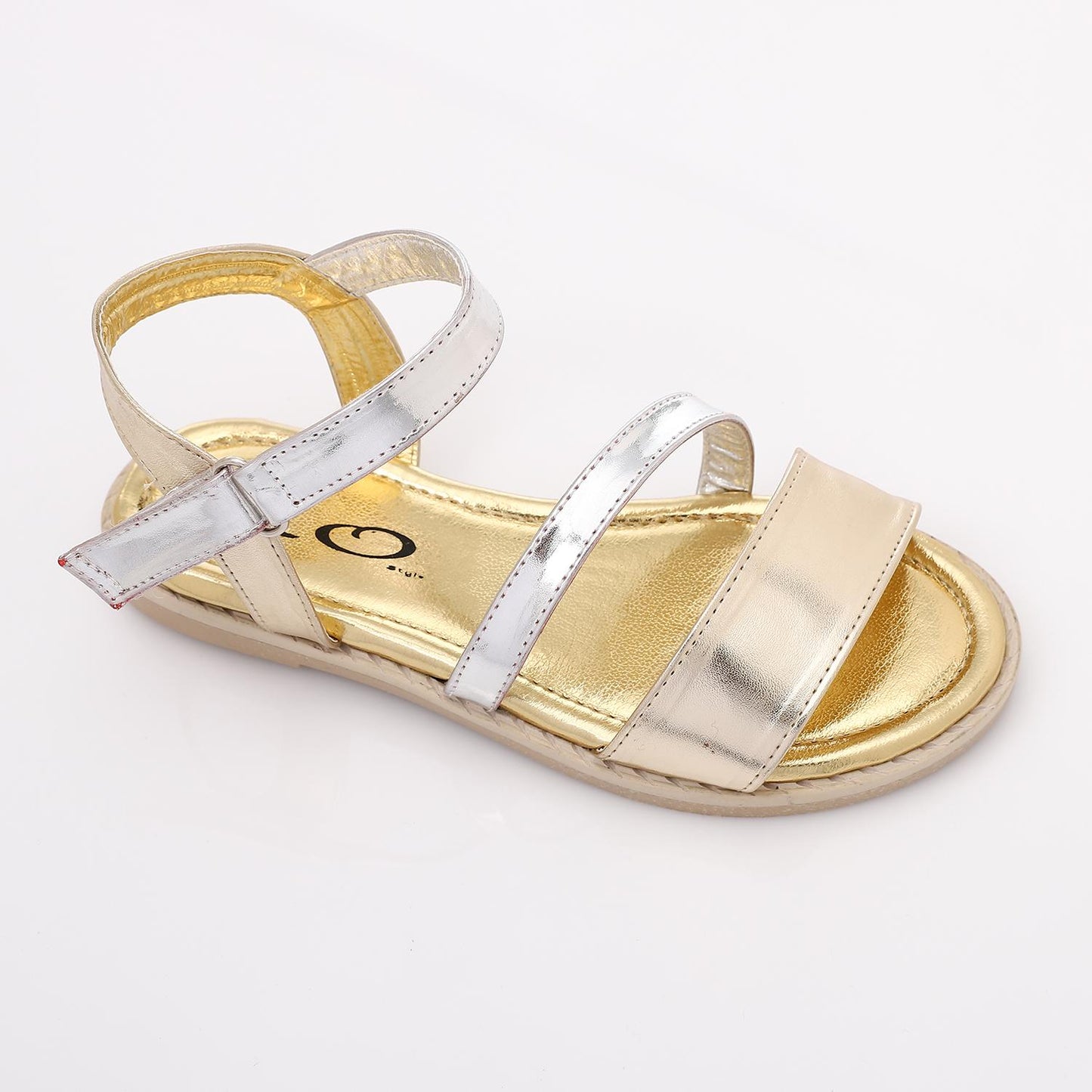Gold Slingback Sandal for Girls