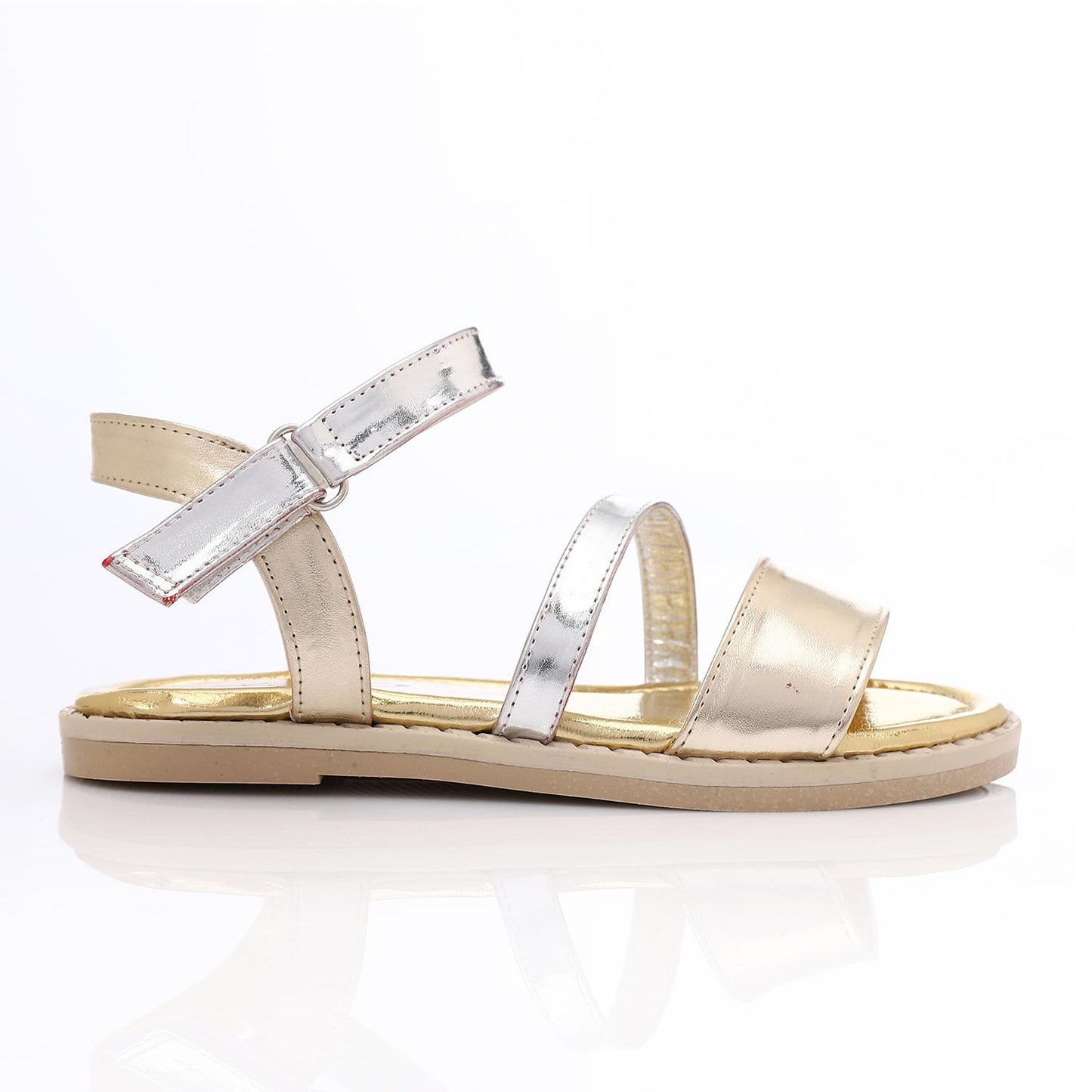 Gold Slingback Sandal for Girls